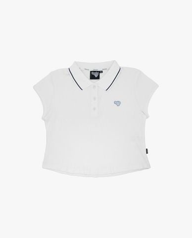  GOLA - Áo polo nữ tay ngắn in logo 