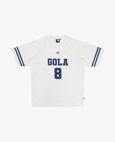  GOLA - Áo thun unisex cổ tròn tay ngắn in logo 
