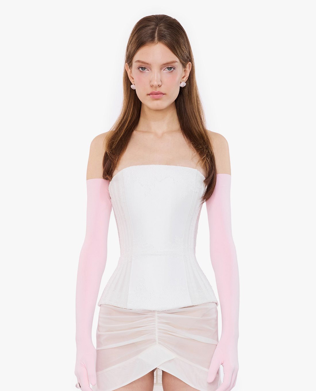 FANCì CLUB - Áo corset nữ phối ren thủ công Vessel