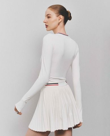  DEZUS - Áo thun nữ cổ tròn tay dài Hadlie 