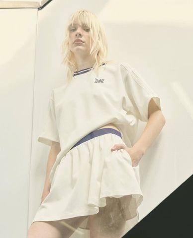  DEZUS - Chân váy chữ A mini thể thao Tazy 