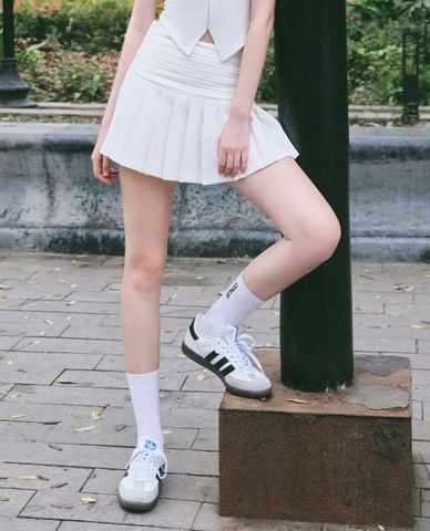  DEZUS - Chân váy xếp li mini Serendipity 