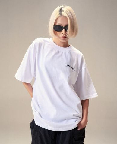  BAD HABITS - Áo thun unisex cổ tròn tay ngắn S Urbanwanderers 