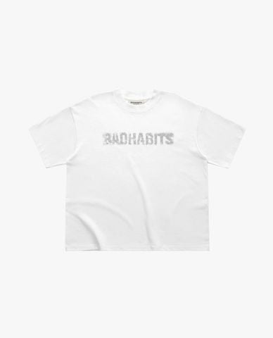  BAD HABITS - Áo thun unisex cổ tròn tay ngắn Play Dirty 