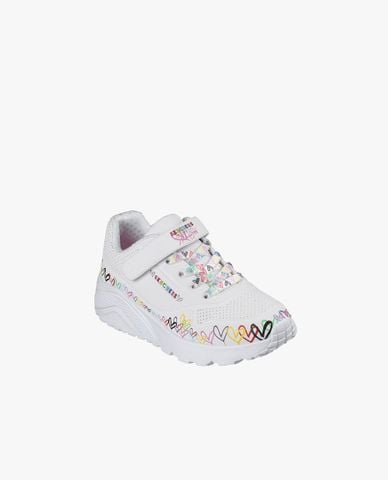  SKECHERS - Giày sneakers bé gái cổ thấp Street Uno Lite 
