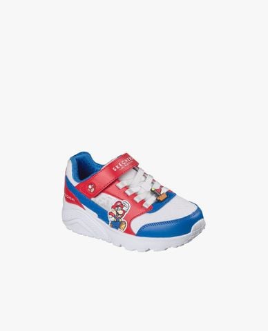  SKECHERS - Giày sneakers bé gái cổ thấp Nintendo Super Mario 