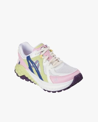  SKECHERS - Giày sneakers nữ cổ thấp Demon Slayer 