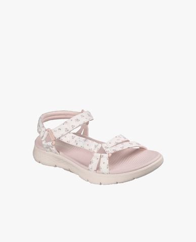  SKECHERS - Giày sandals nữ đế thấp GOwalk Rosalie 