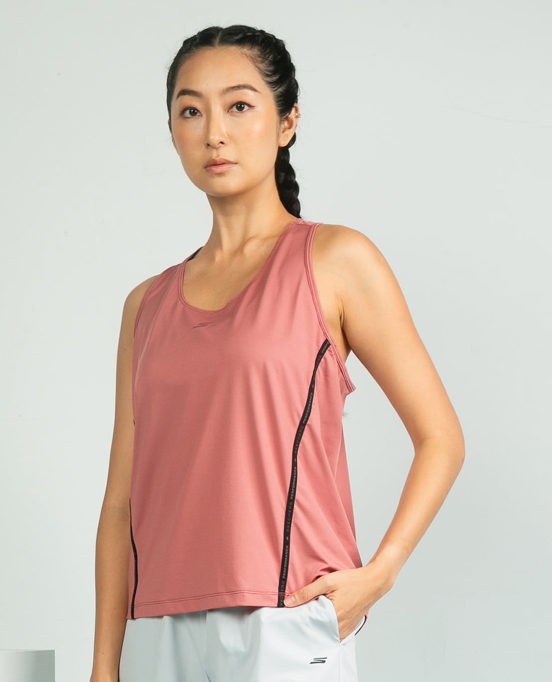 SKECHERS - Áo ba lỗ thể thao nữ Performance