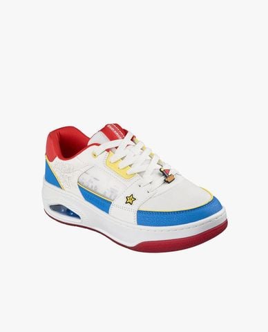  SKECHERS - Giày sneakers nam cổ thấp Nintendo Super Mario 