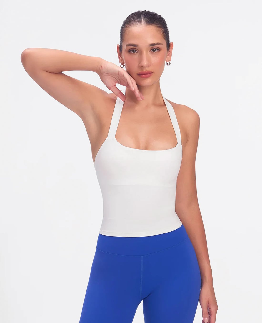 OLABEN - Áo ba lỗ thể thao nữ cổ yếm Evo Athena