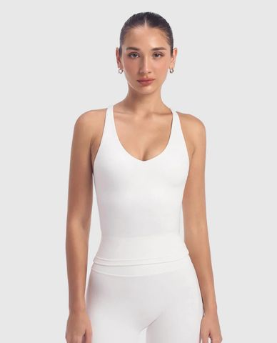  OLABEN - Áo ba lỗ thể thao nữ Evo Align Cross 