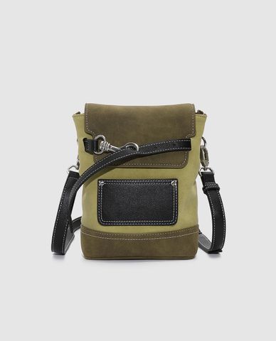  URBAN REVIVO - Túi đeo chéo nam phom chữ nhật 