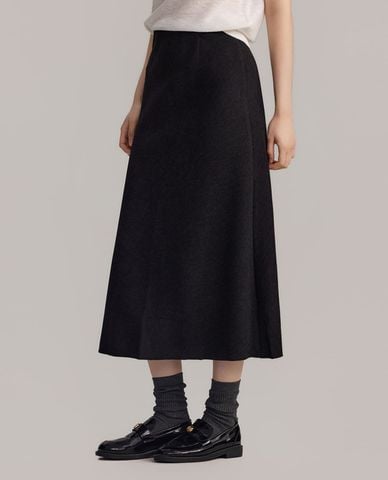  USPA - Chân váy chữ A midi dáng xòe 