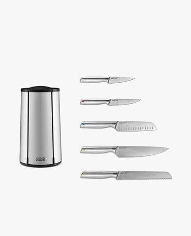  JOSEPH JOSEPH - Bộ dao inox 5 món kèm hộp xoay 