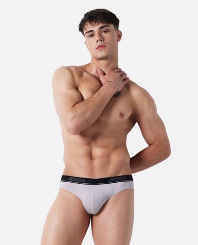  J.BUSS - Quần lót nam dáng brieft bamboo trơn 
