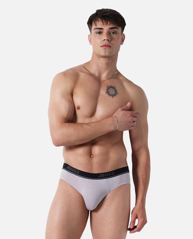  JBUSS - Quần lót nam dáng brieft bamboo trơn 