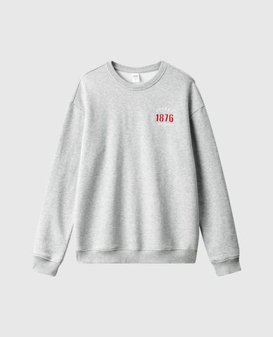  JOCKEY - Áo sweater unisex cổ tròn cotton cvc 