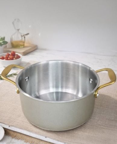  LA GOURMET - Nồi inox 304 5 lớp cán vàng Aureon 