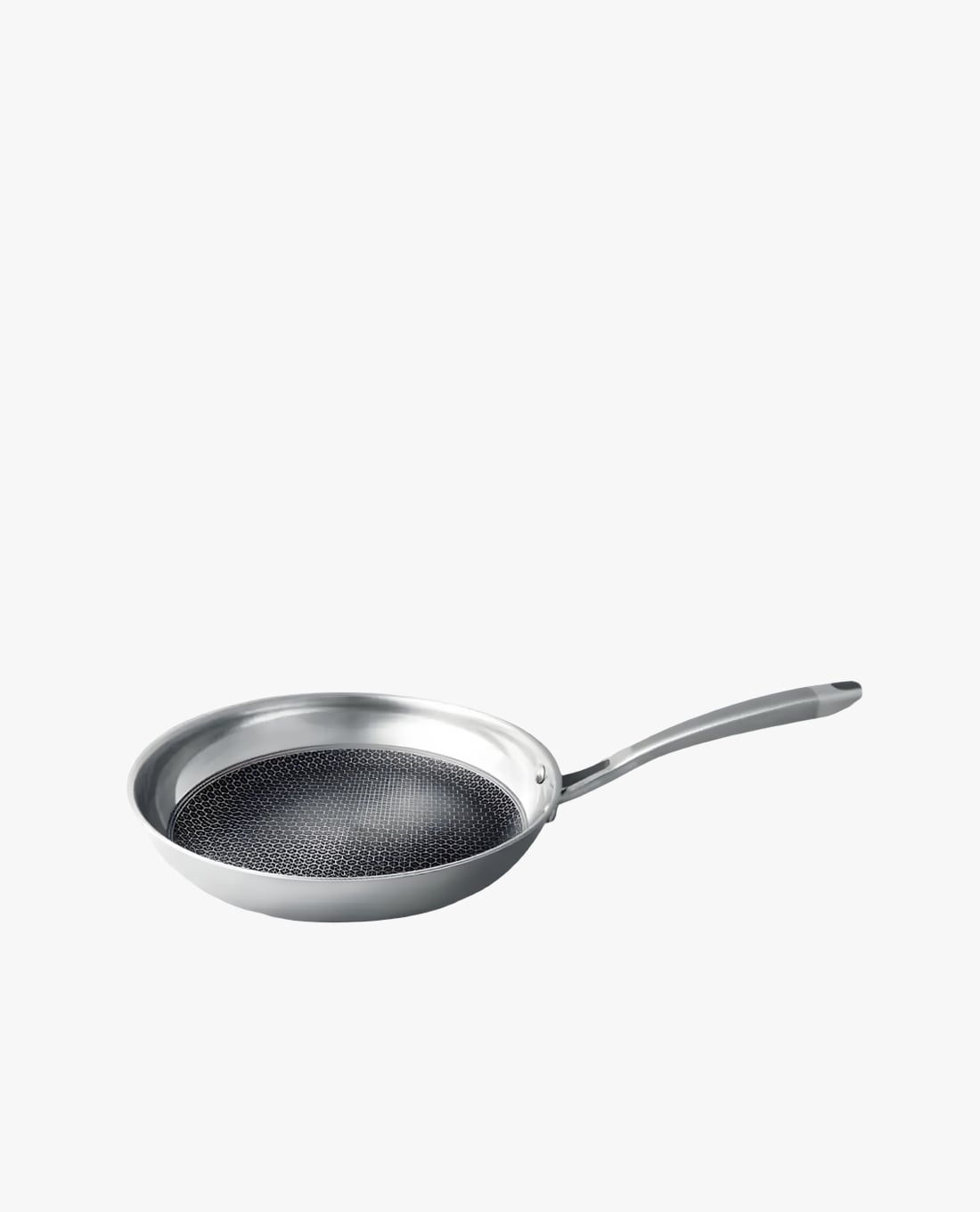 LA GOURMET - Chảo chống dính inox 5 lớp tổ ong lòng cạn Galactic