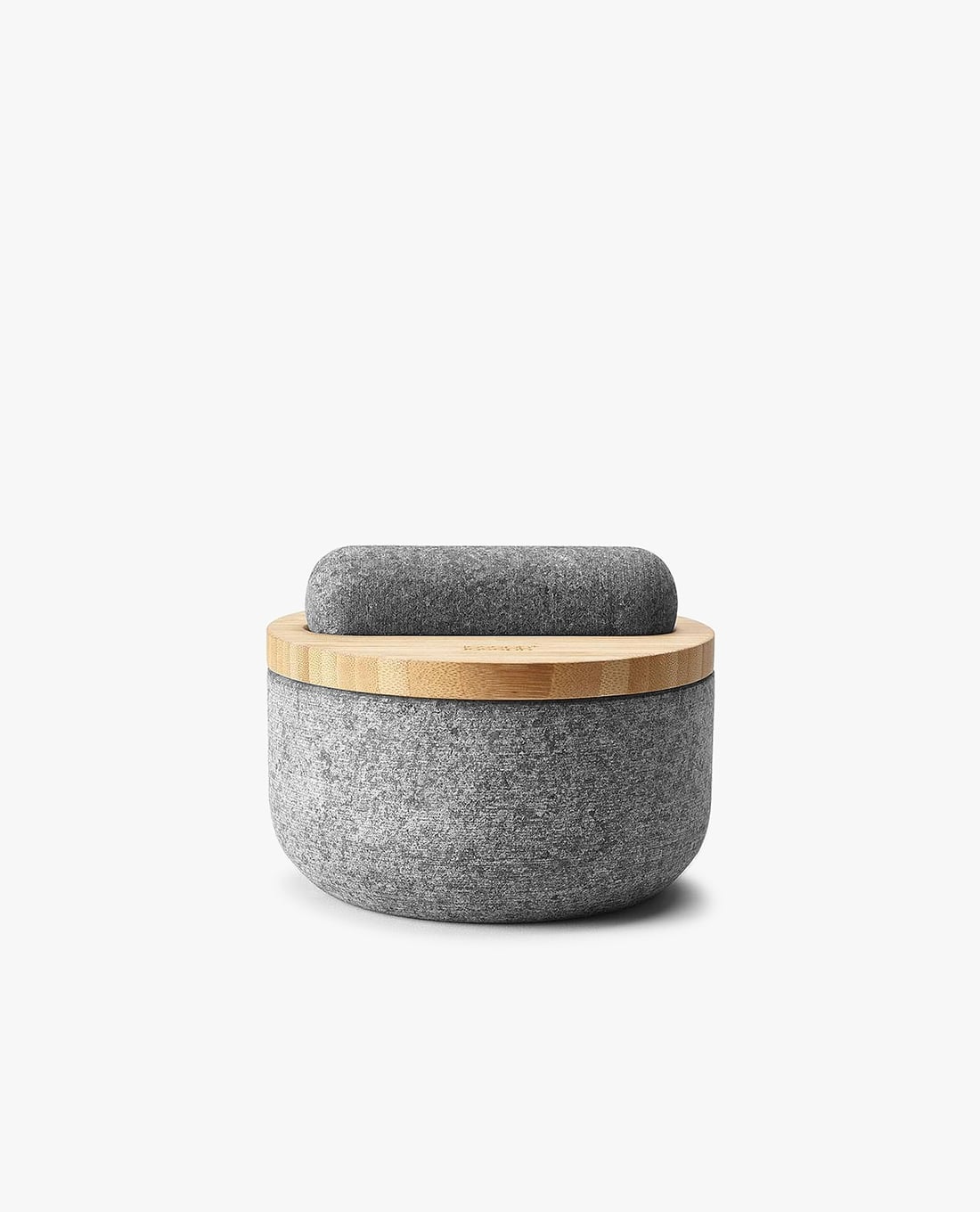 JOSEPH JOSEPH - Bộ cối và chày đâm hành tỏi kèm nắp tre