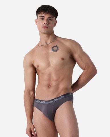  JBUSS - Quần lót nam dáng brieft cotton trơn 