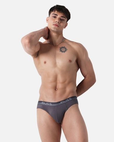  JBUSS - Quần lót nam dáng brieft cotton trơn 