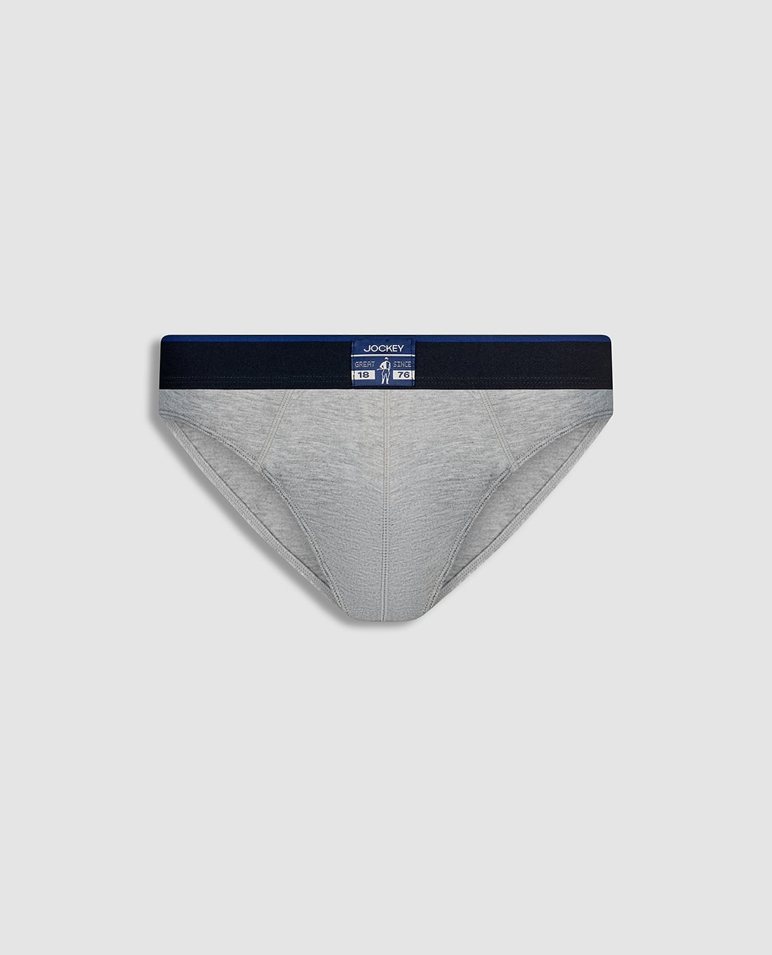 JOCKEY - Quần lót nam dáng brief cạp viền phối logo