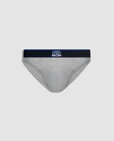  JOCKEY - Quần lót nam dáng brief cạp viền phối logo 