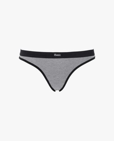  iBasic - Quần lót nữ thêu logo phom bikini Young & Free 