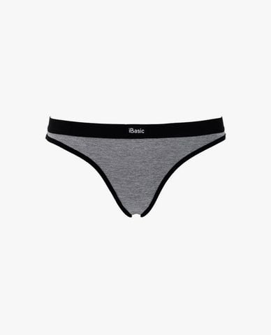  iBasic - Quần lót nữ thêu logo phom bikini Young & Free 