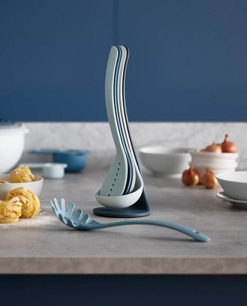  JOSEPH JOSEPH - Bộ 5 món dụng cụ nấu ăn kèm giá đỡ 