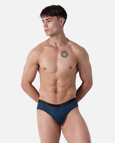  JBUSS - Quần lót nam dáng brief polyester trơn 