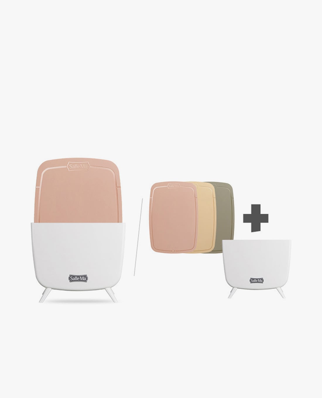 SALLEMA - Bộ 3 thớt kháng khuẩn Premium TPU