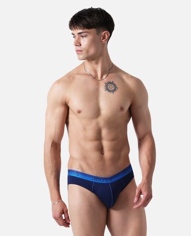  JBUSS - Quần lót nam dáng brieft cotton trơn 