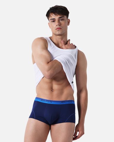  JBUSS - Quần lót nam phom trunk cotton trơn 