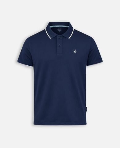  JOCKEY - Áo polo nam cổ bẻ tay ngắn thêu logo Half Boy 