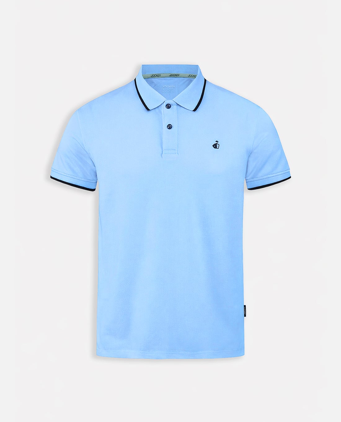 JOCKEY - Áo polo nam cổ bẻ tay ngắn thêu logo Half Boy