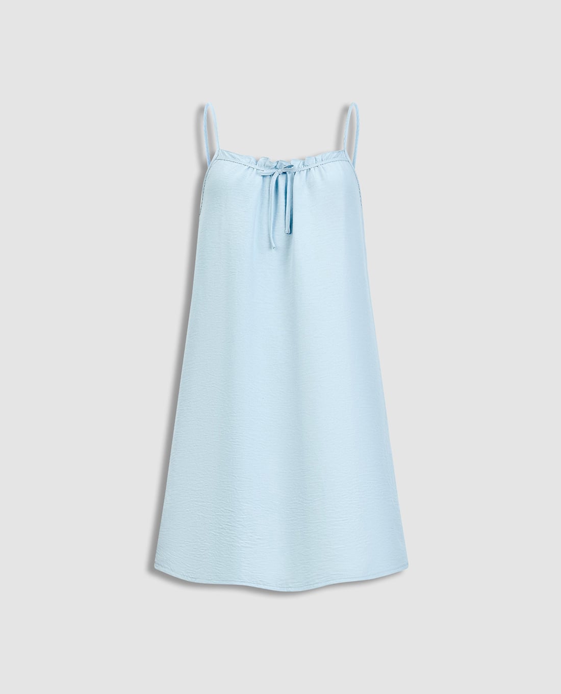 MISAKI - Đầm ngắn nữ mặc nhà hai dây cotton