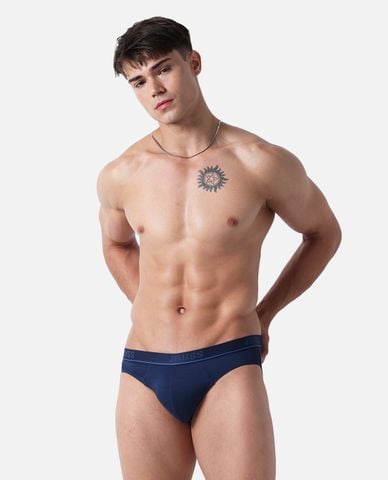  J.BUSS - Quần lót nam dáng brieft bamboo trơn 