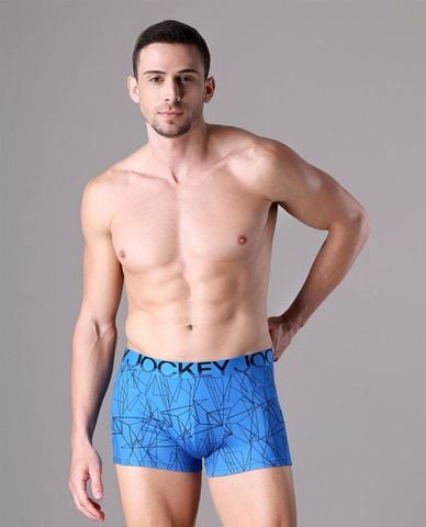  JOCKEY - Quần lót nam poly in họa tiết dáng Trunk 