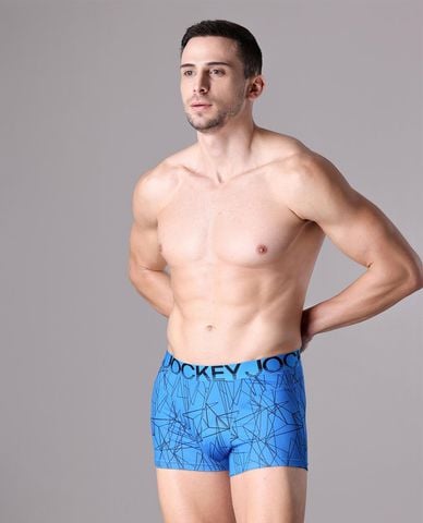  JOCKEY - Quần lót nam poly in họa tiết dáng Trunk 