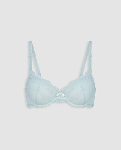  MISAKI - Áo ngực mút dày cúp ren phối dây lưng ren 