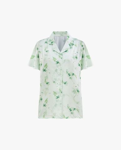  VERA - Bộ pijama nữ dài tay ngắn latin in 