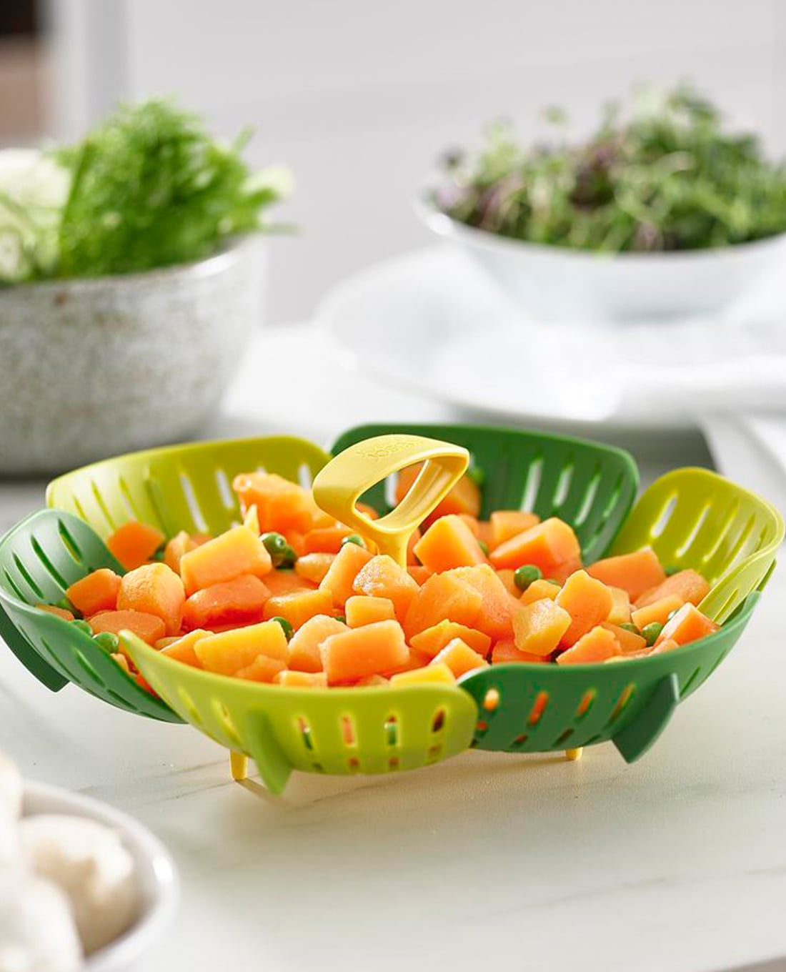 JOSEPH JOSEPH - Xửng hấp gấp gọn silicone Bloom