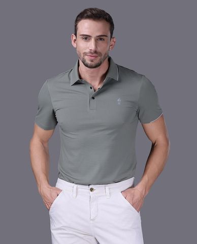  JOCKEY - Áo polo nam không đường may 