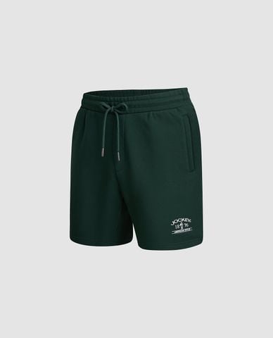  JOCKEY - Quần short nam lưng thun da cá thêu logo 