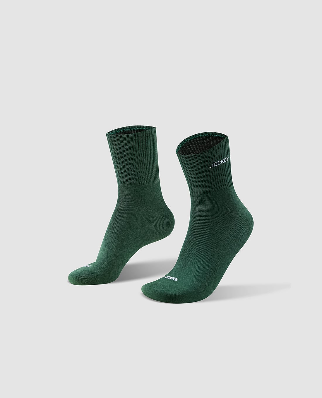 JOCKEY - Vớ nam cổ vừa thêu logo Jockey x Noire