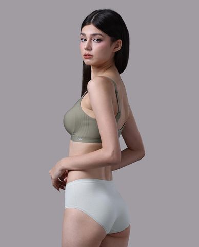  MISAKI - Quần lót hipster nữ cotton spandex trơn 