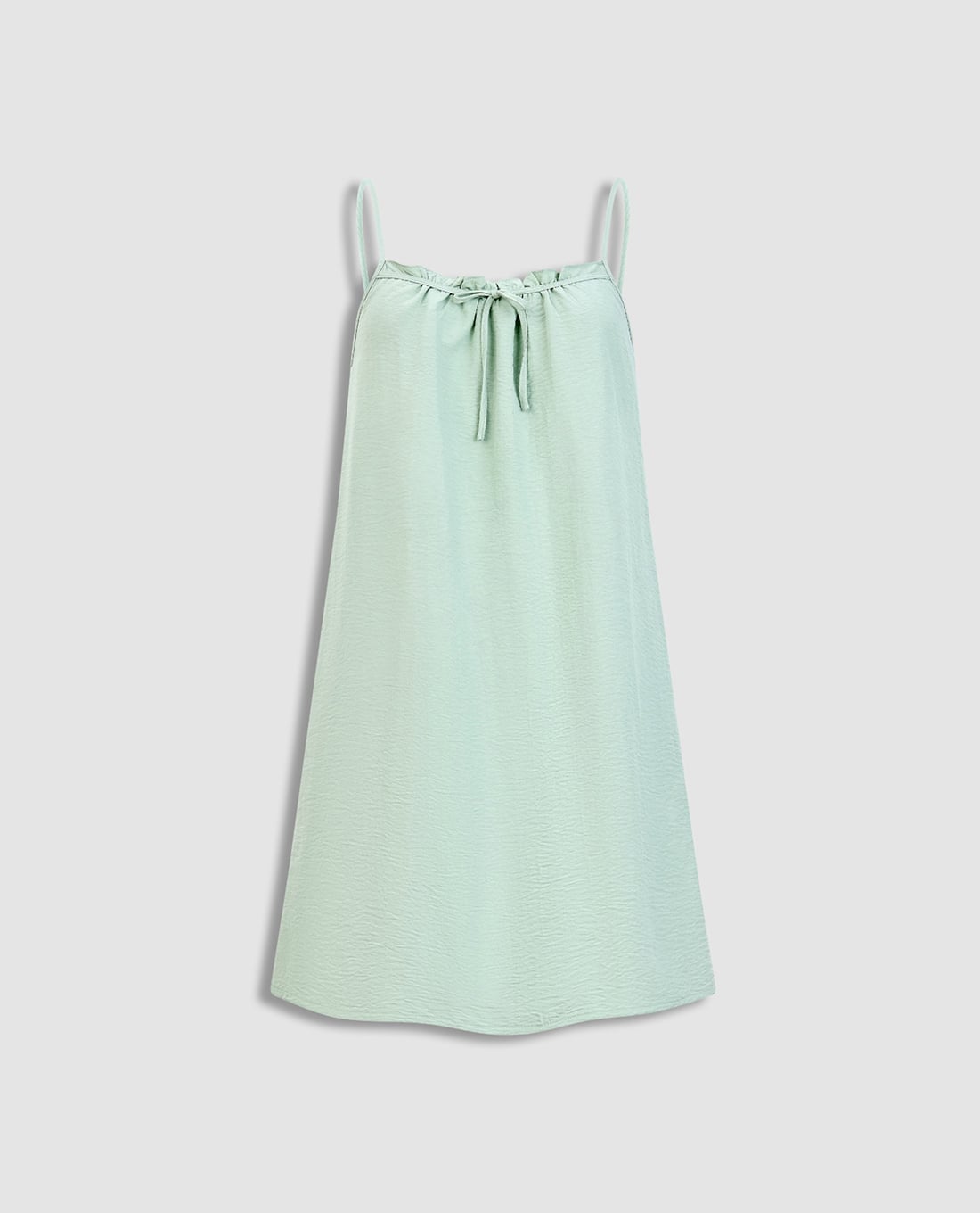 MISAKI - Đầm ngắn nữ mặc nhà hai dây cotton